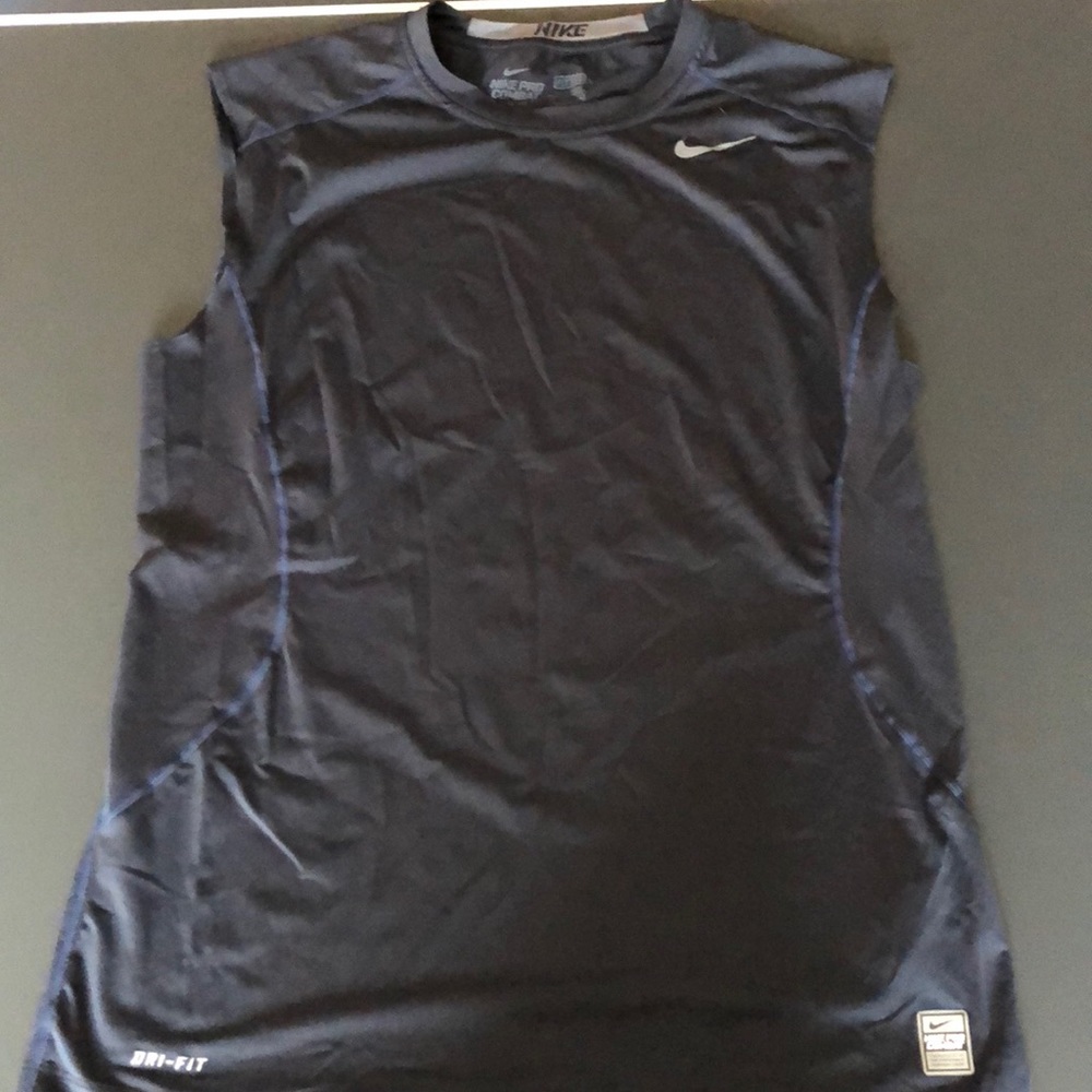 Blue Nike Sleeveless